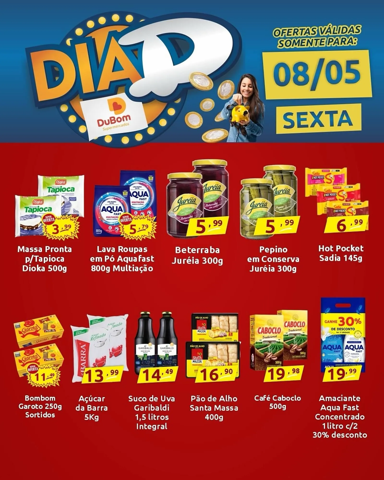 Encarte de Catálogo Dubom Supermercados 8 de maio até 8 de maio 2026 - Pagina 5