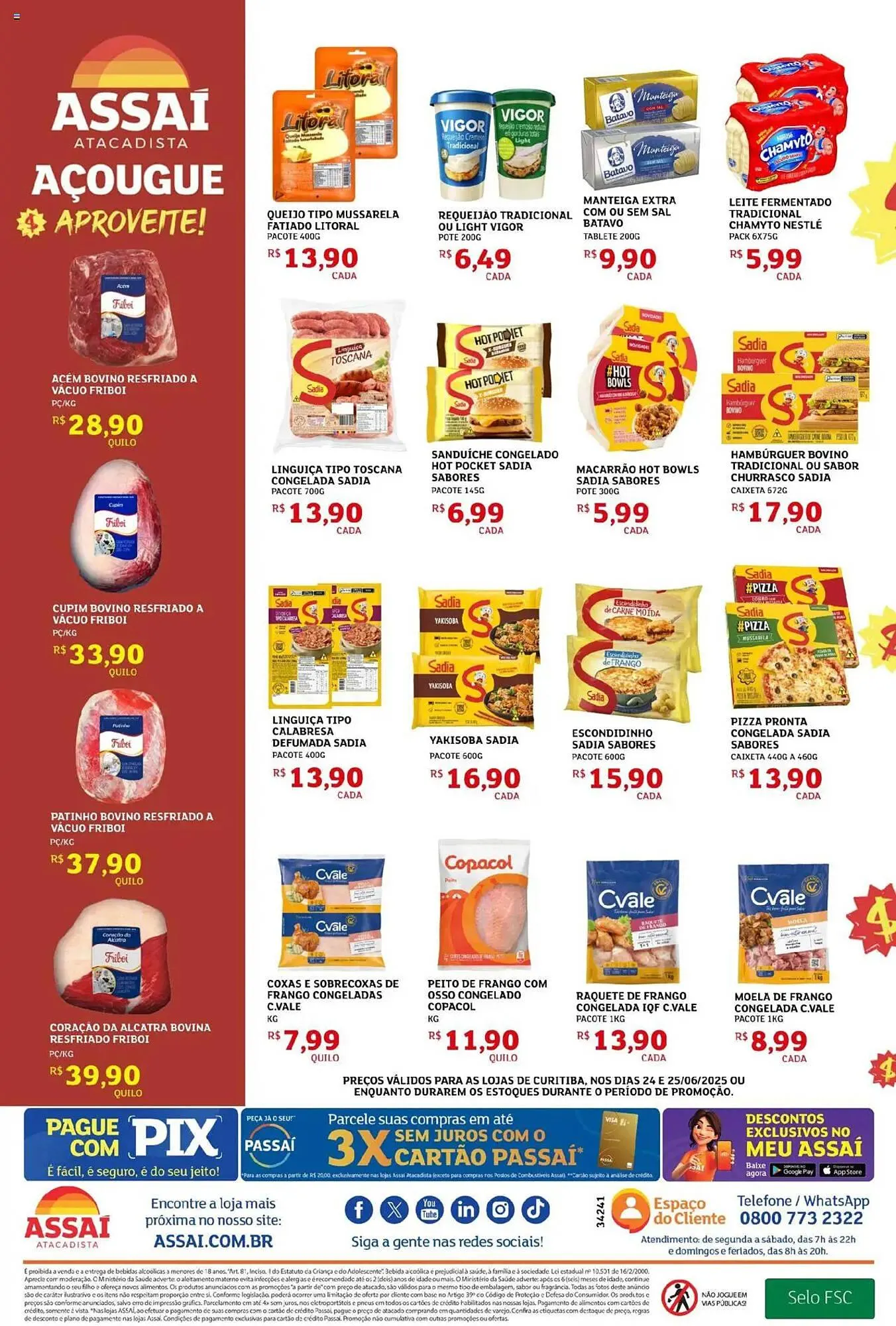 Encarte de Catálogo Assaí Atacadista 24 de junho até 26 de junho 2025 - Pagina 2