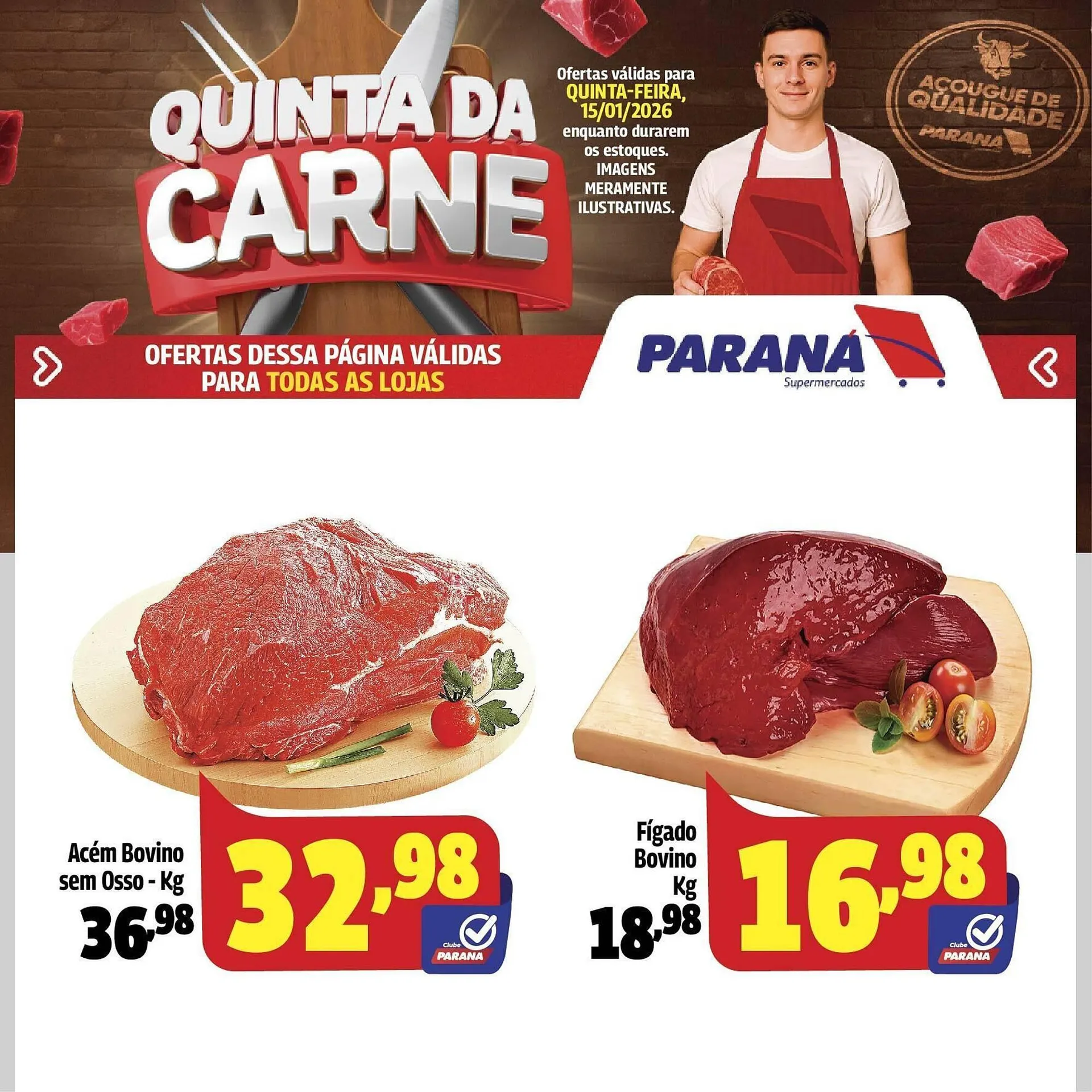 Encarte de Folheto Supermercado Paraná 15 de janeiro até 15 de janeiro 2026 - Pagina 4