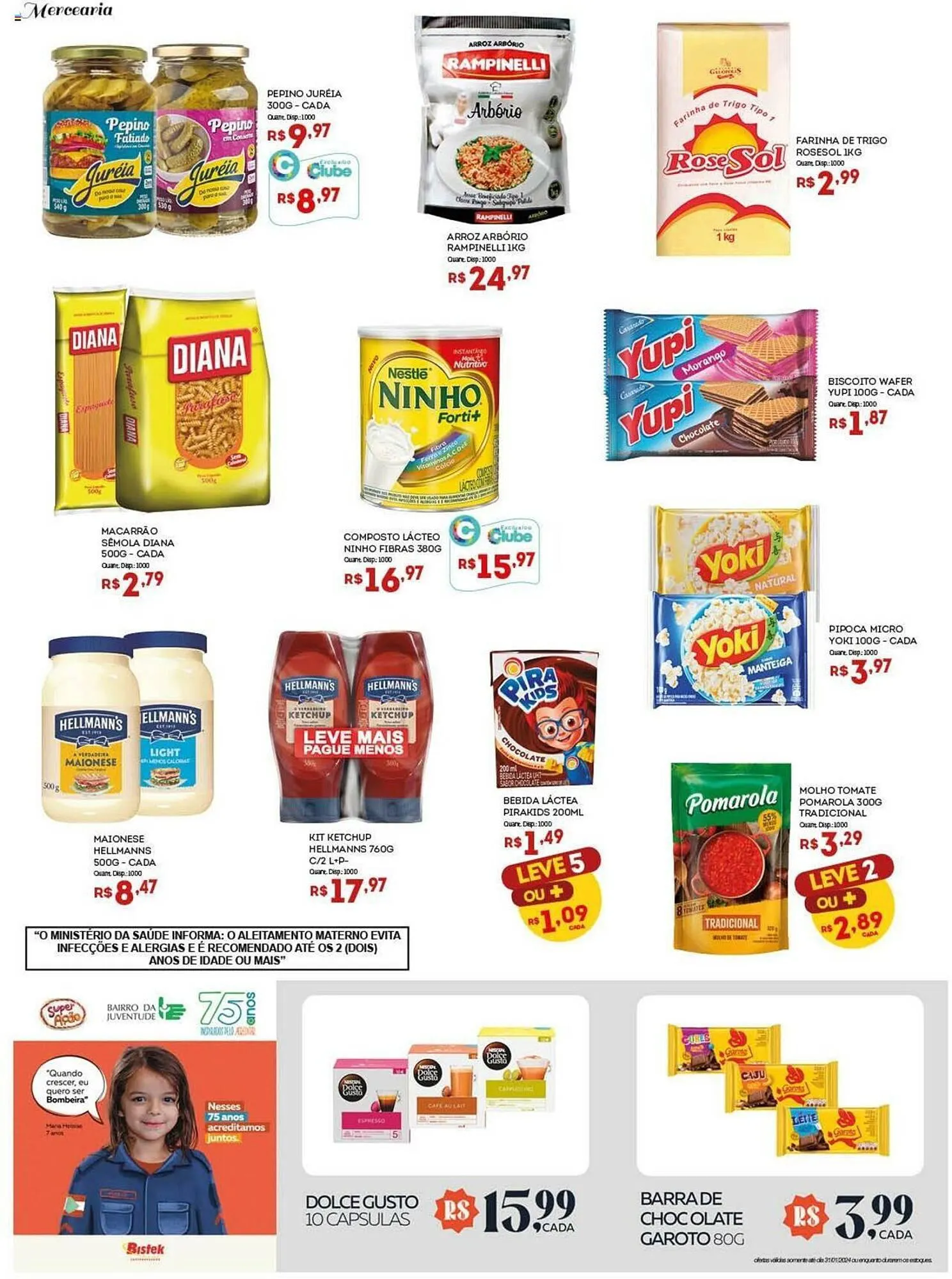 Encarte de Catálogo Bistek Supermercados 17 de janeiro até 4 de fevereiro 2024 - Pagina 8