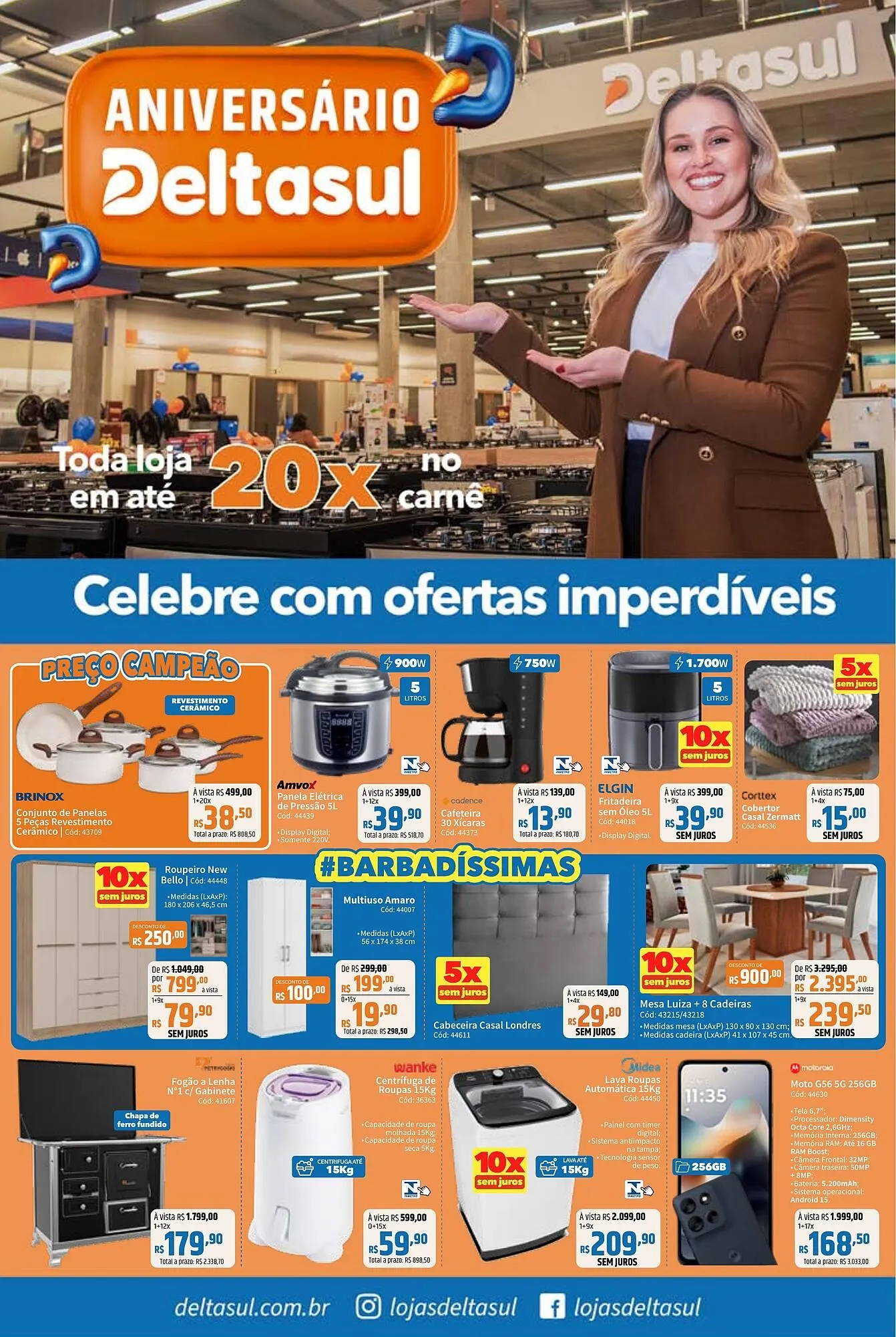 Encarte de Catálogo Deltasul 1 de julho até 19 de julho 2025 - Pagina 1