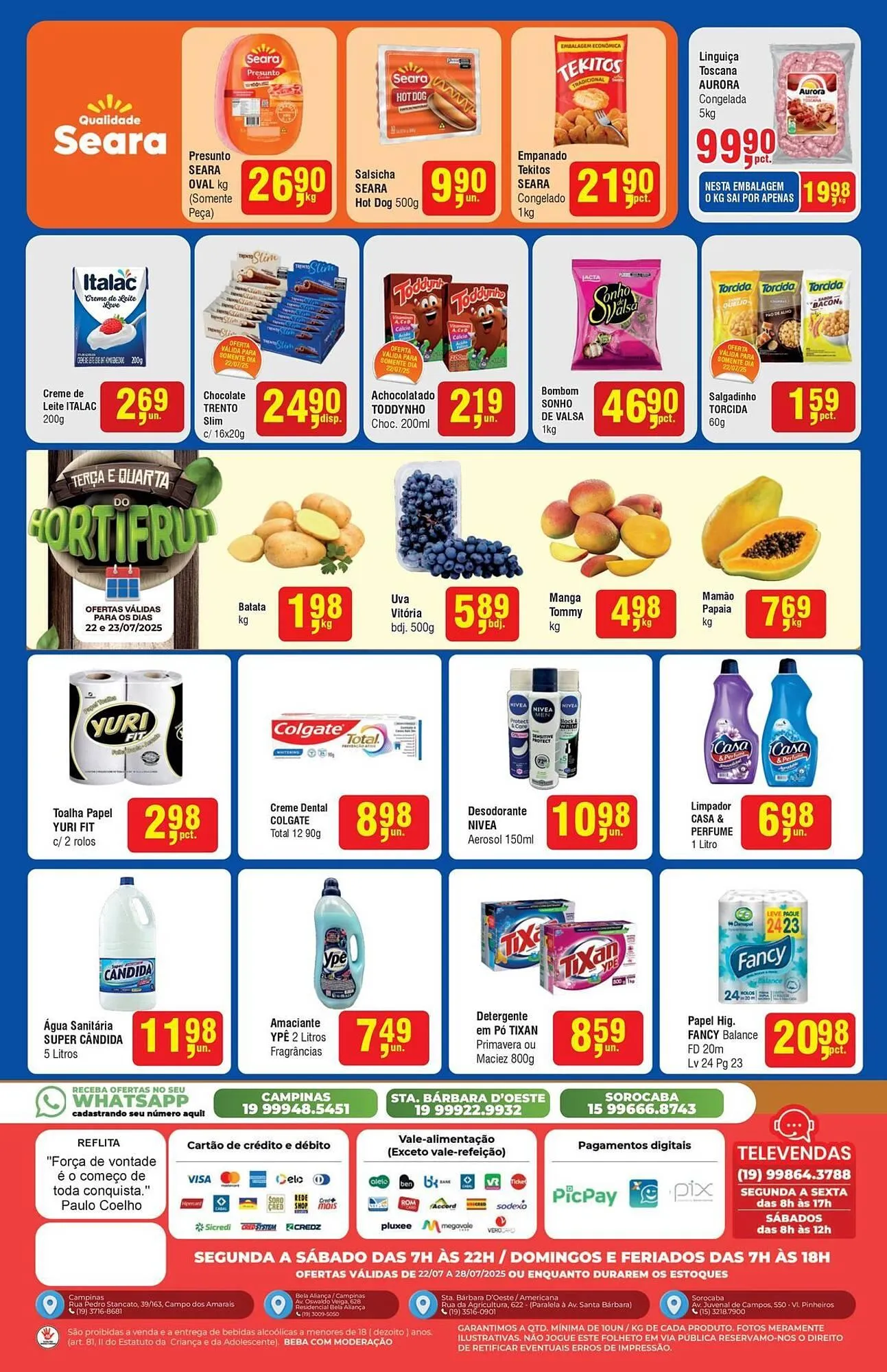 Encarte de Catálogo Higa Atacado 22 de julho até 28 de julho 2025 - Pagina 2