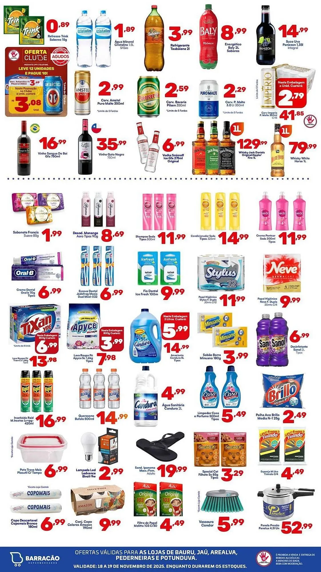 Encarte de Catálogo Barracão Supermercado 18 de novembro até 19 de novembro 2025 - Pagina 6