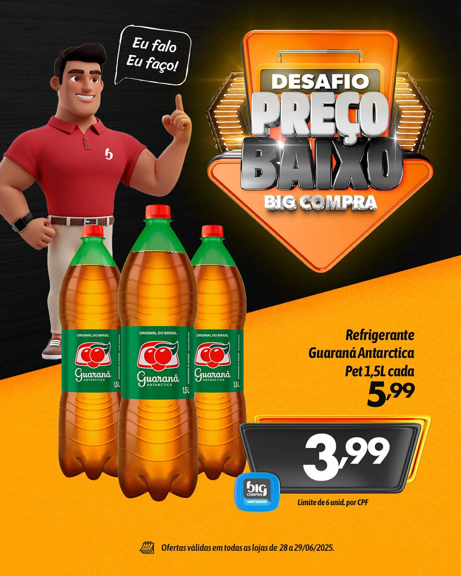 Encarte de Catálogo Supermercados Big Compra 28 de junho até 29 de junho 2025 - Pagina 2