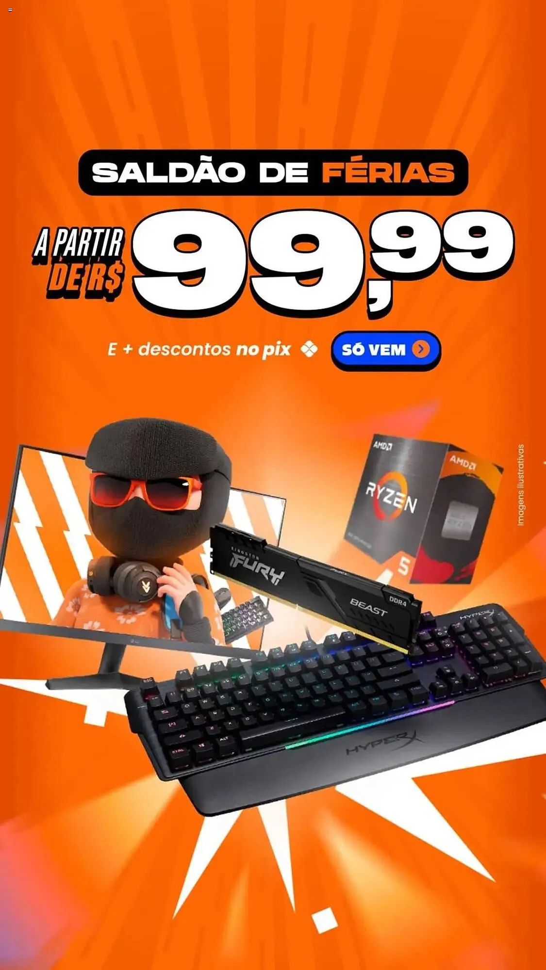 Encarte de Catálogo KaBuM 25 de junho até 3 de julho 2025 - Pagina 8