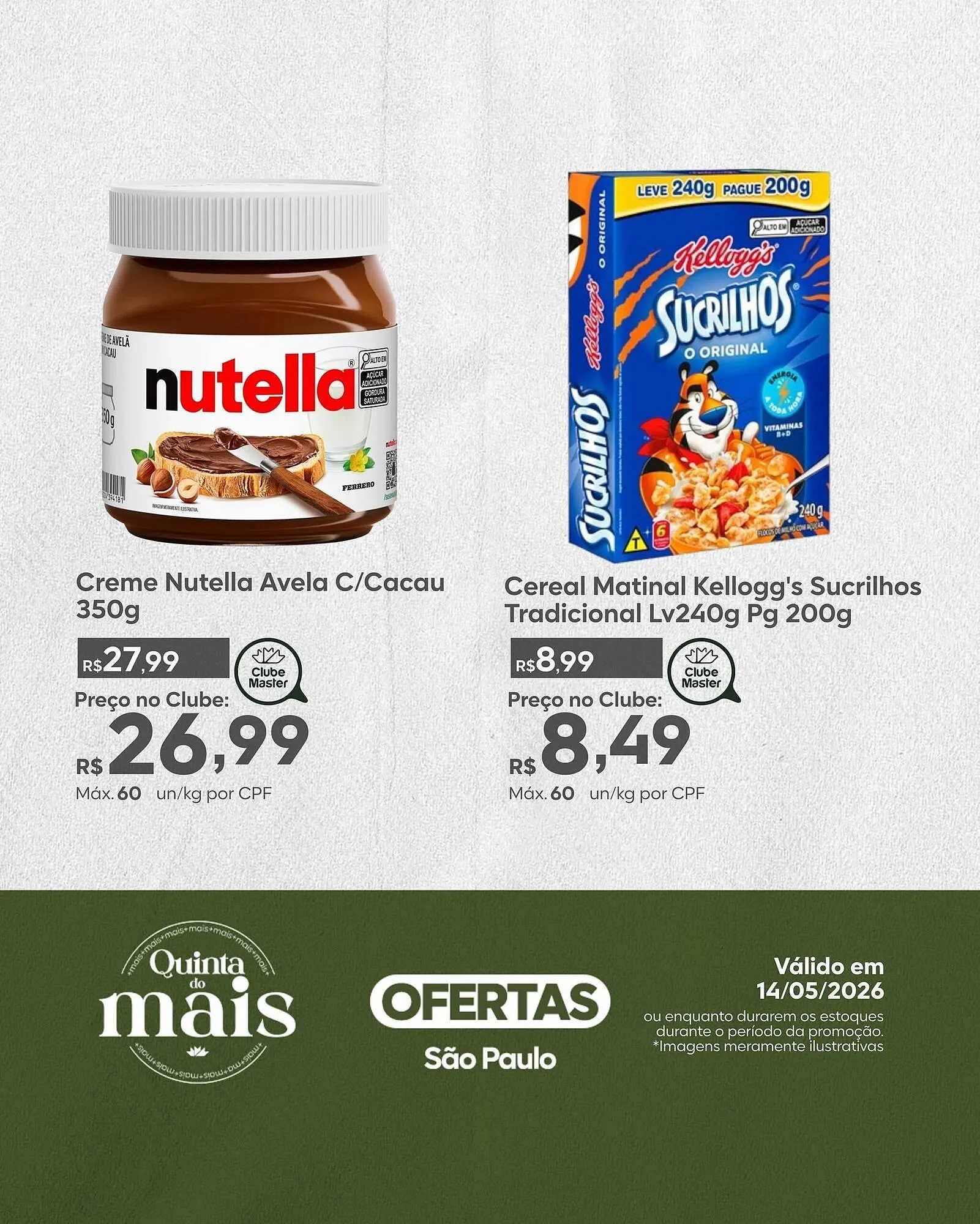 Encarte de Folheto Master Supermercados 14 de maio até 15 de maio 2026 - Pagina 5