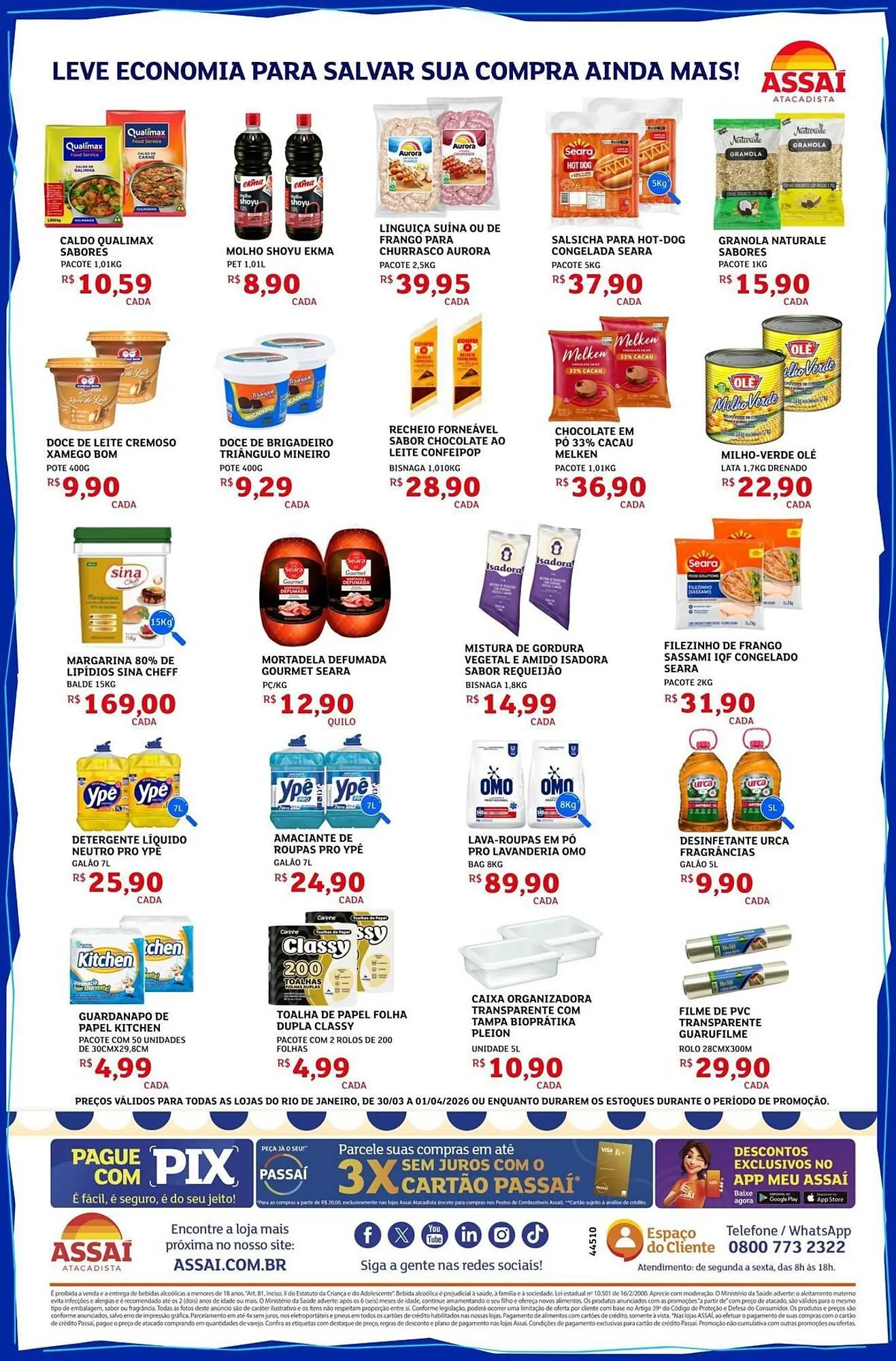 Encarte de Encarte Assaí Atacadista 30 de março até 1 de abril 2026 - Pagina 2