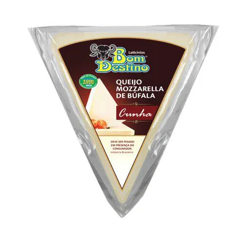 Queijo Muçarela De Búfala Cunha Bom Destino 400g