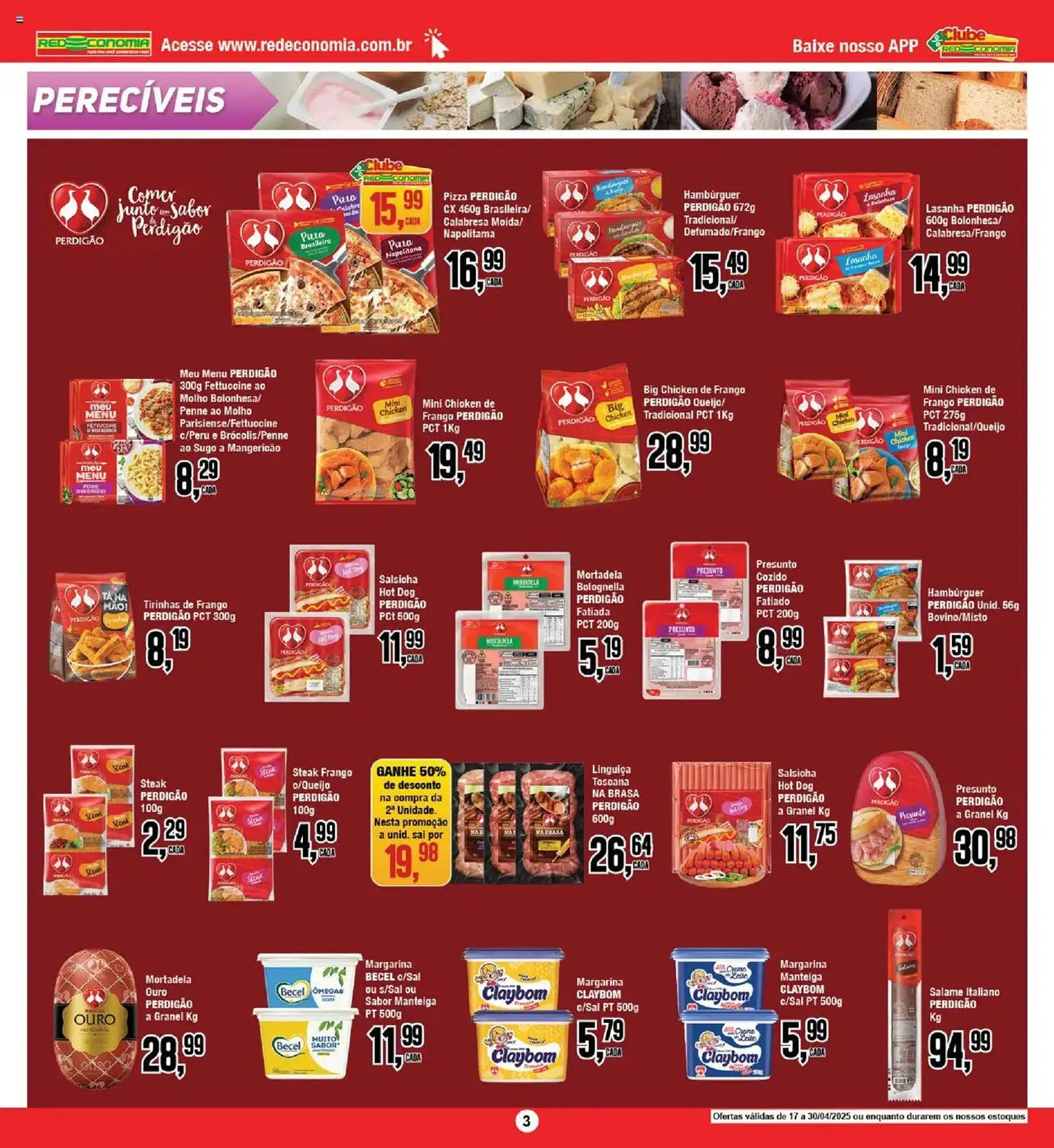 Encarte de Catálogo Redeconomia 17 de abril até 30 de abril 2025 - Pagina 2