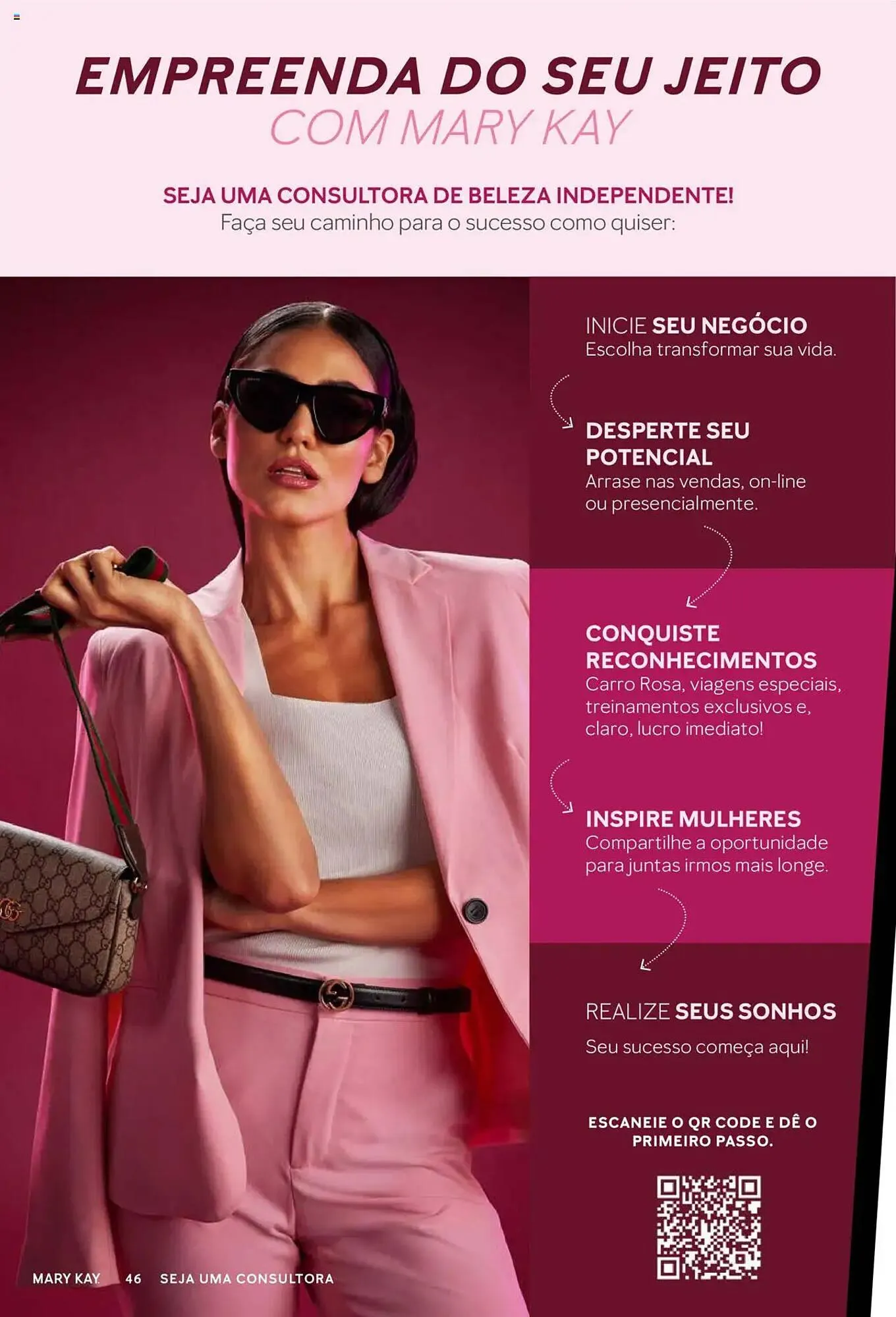 Encarte de Revista Mary Kay 1 de outubro até 1 de novembro 2025 - Pagina 46