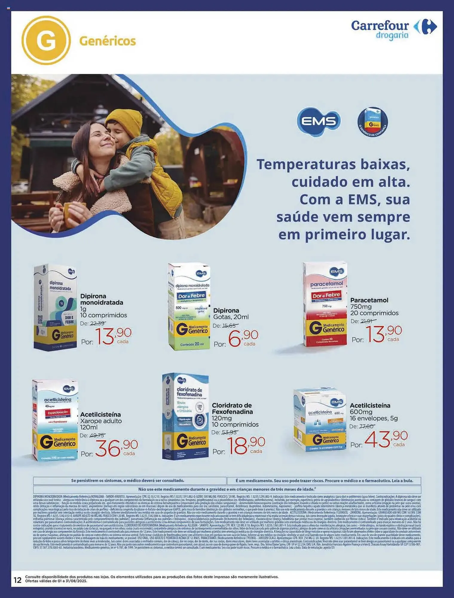 Encarte de Catálogo Carrefour 1 de agosto até 31 de agosto 2025 - Pagina 12