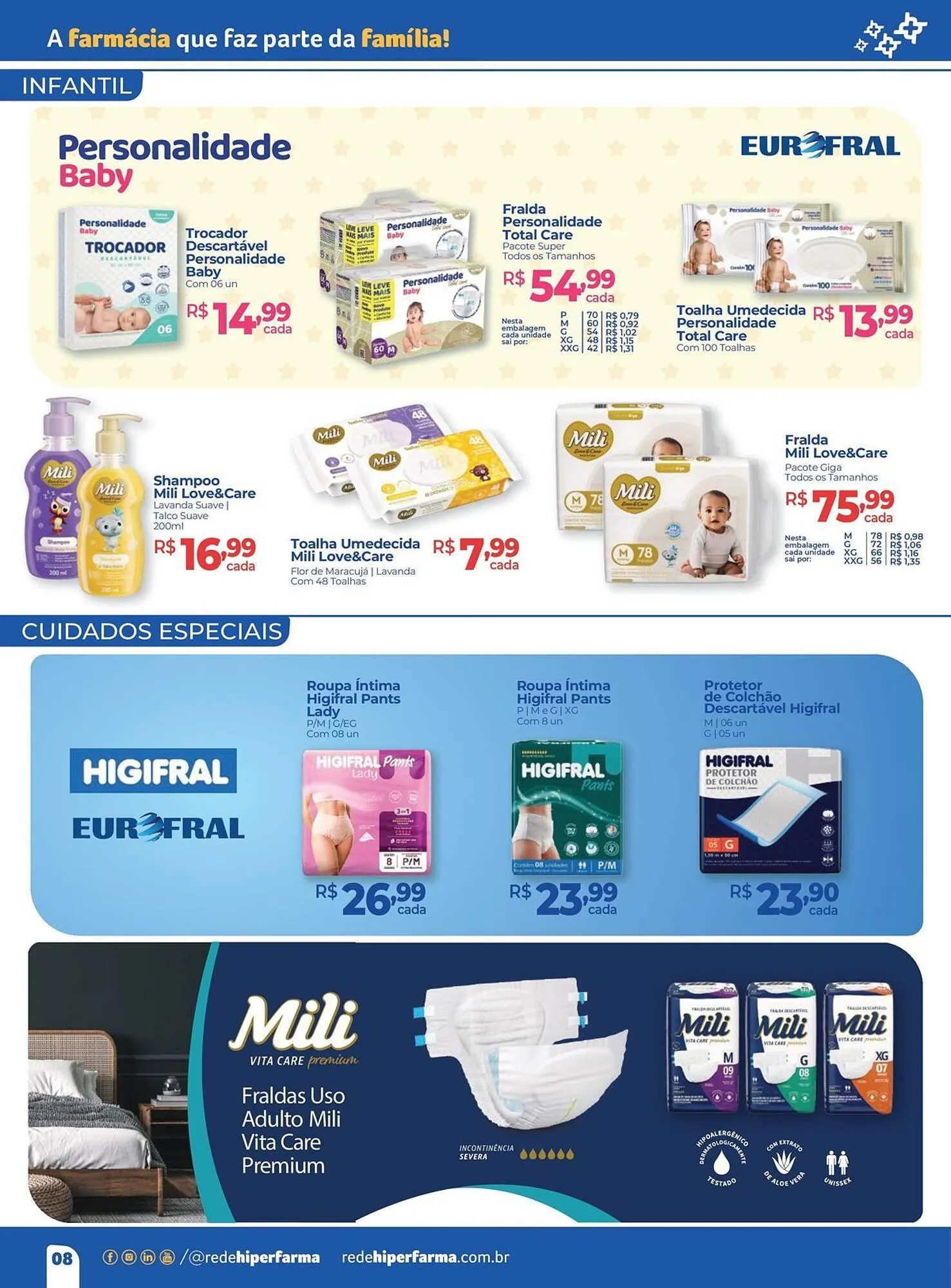 Encarte de Catálogo Hiper Farma 5 de maio até 4 de junho 2026 - Pagina 8