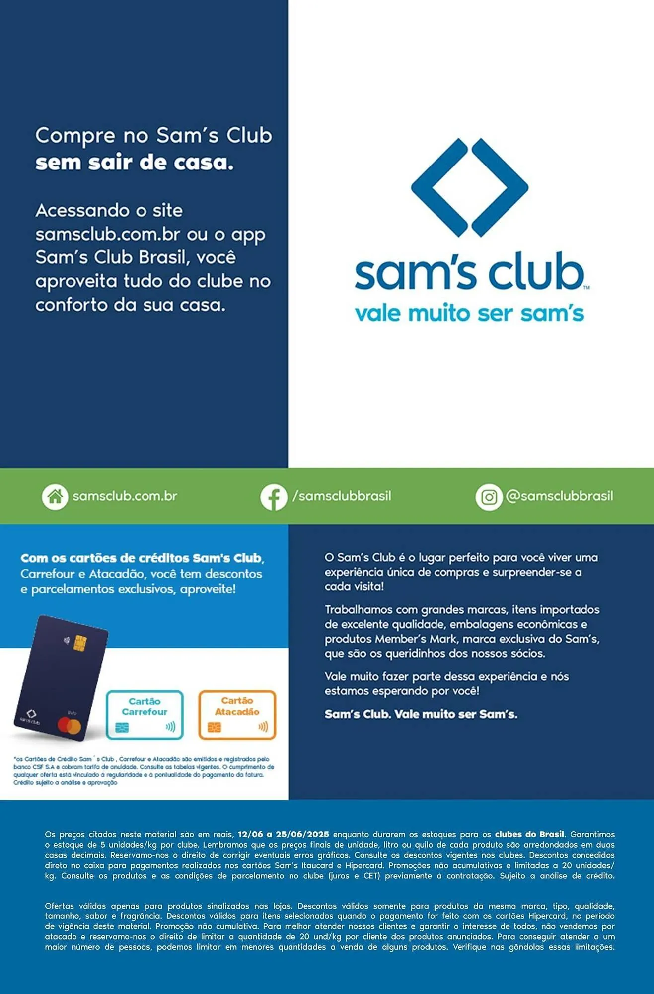 Encarte de Catálogo Sam's Club 12 de junho até 25 de junho 2025 - Pagina 6