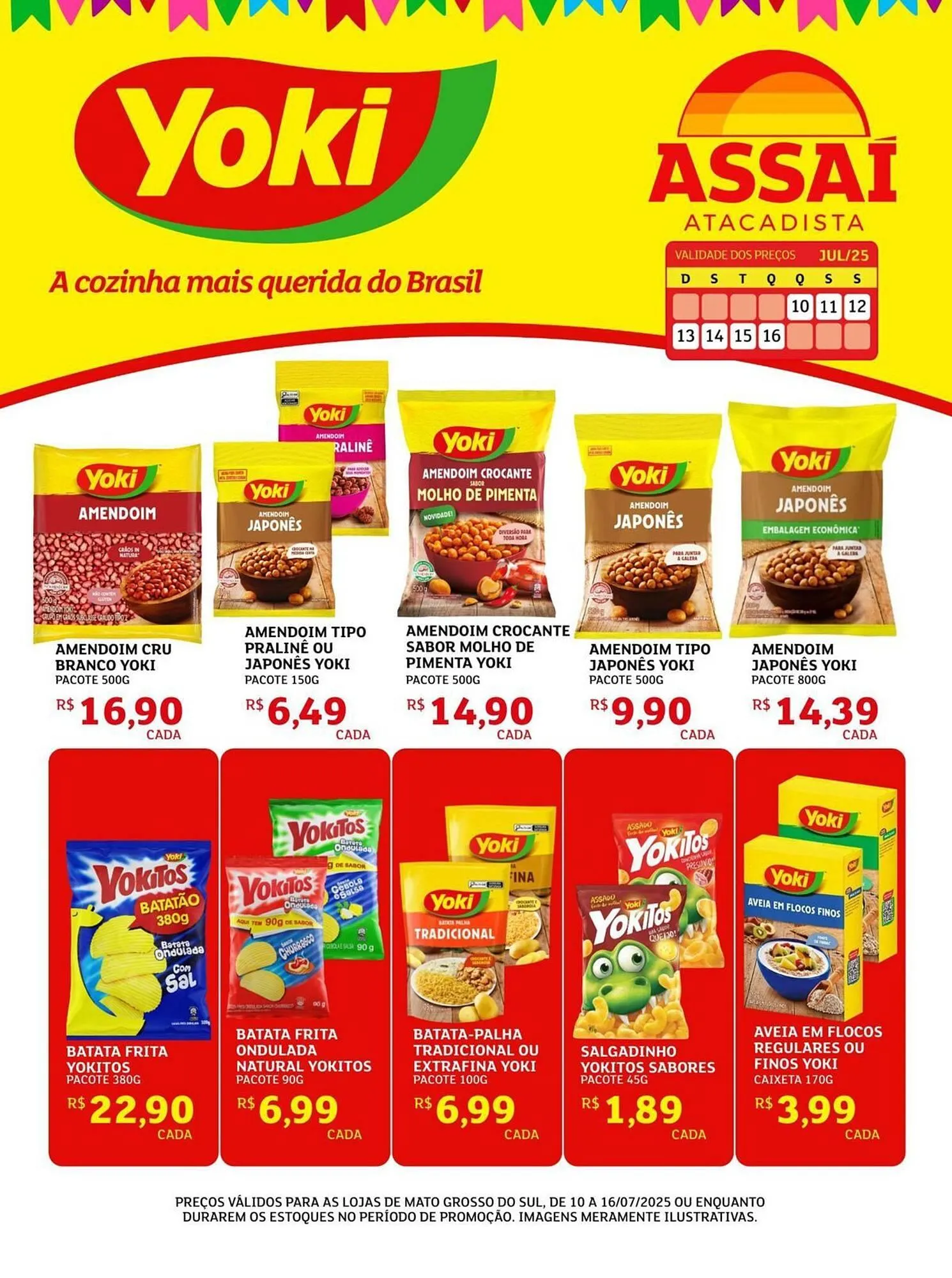 Encarte de Catálogo Assaí Atacadista 10 de julho até 16 de julho 2025 - Pagina 1