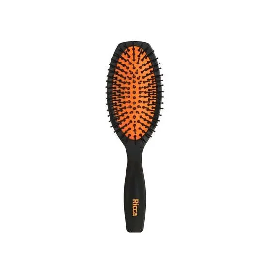 Escova Cabelo Ricca Style Black Oval 245