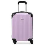 Mala de Bordo ABS 4 Rodas Bagaggio Turquia 20" Roxo Claro