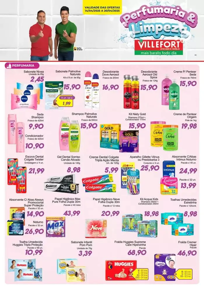 Encarte de Economize agora com nossas ofertas 15 de abril até 20 de abril 2025 - Pagina 1