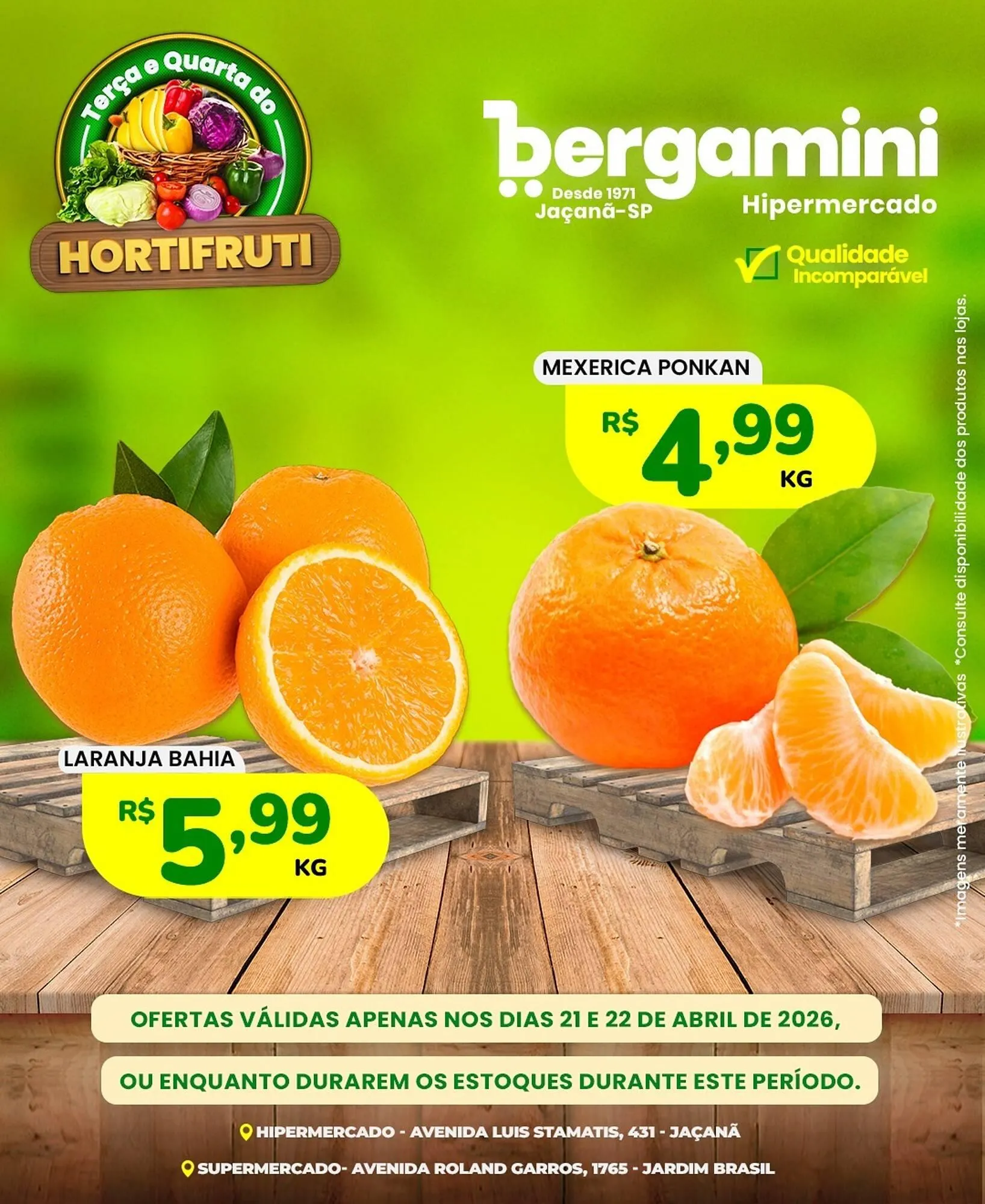 Encarte de Catálogo Supermercado Bergamini 21 de abril até 22 de abril 2026 - Pagina 2