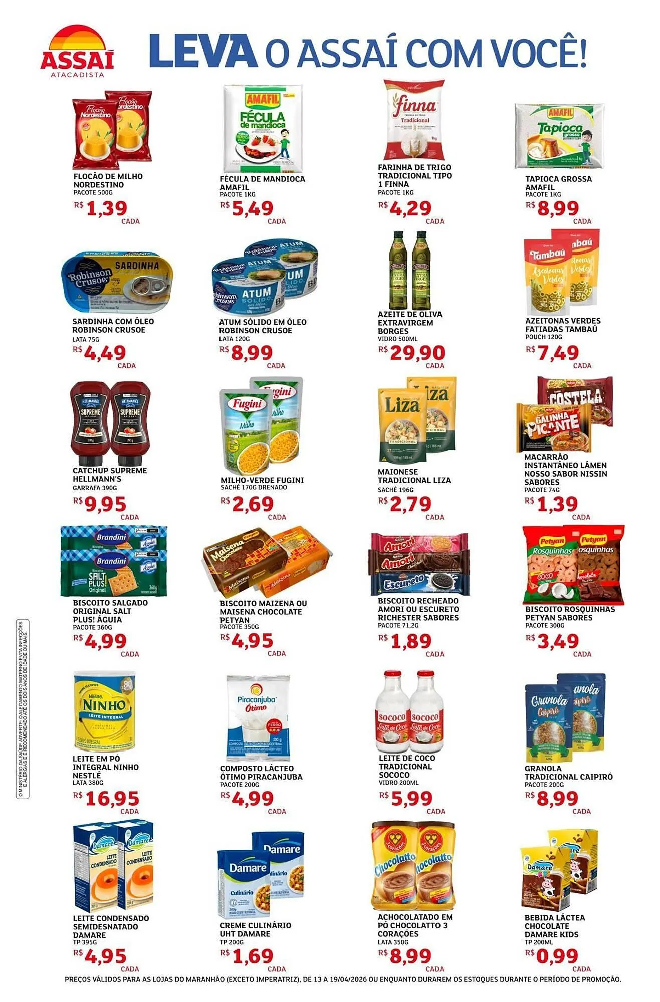 Encarte de Encarte Assaí Atacadista 16 de abril até 19 de abril 2026 - Pagina 2