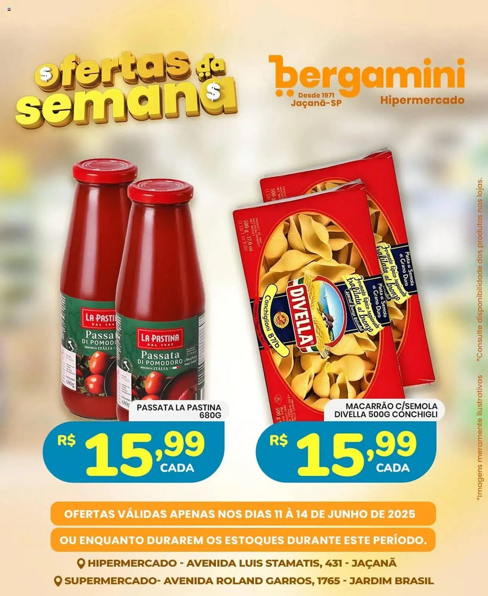 Encarte de Catálogo Supermercado Bergamini 11 de junho até 15 de junho 2025 - Pagina 15