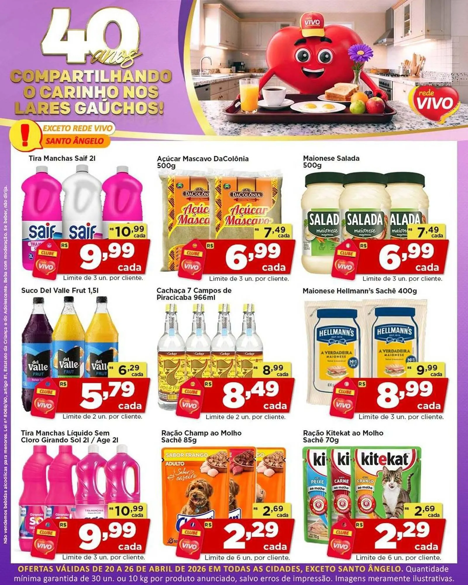 Encarte de Encarte Rede Vivo 20 de abril até 26 de abril 2026 - Pagina 2