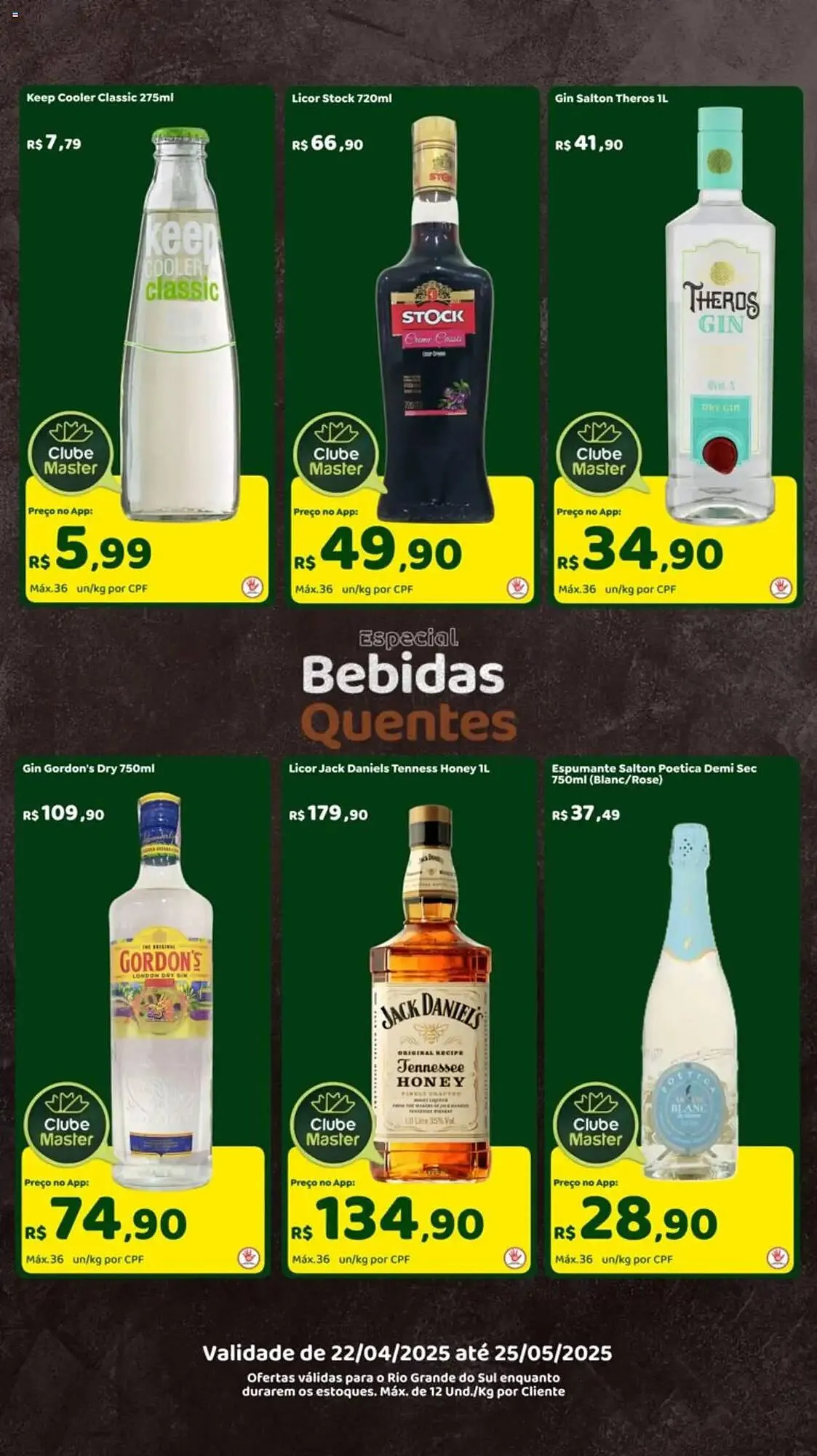 Encarte de Catálogo Master Supermercados 22 de abril até 25 de maio 2025 - Pagina 3