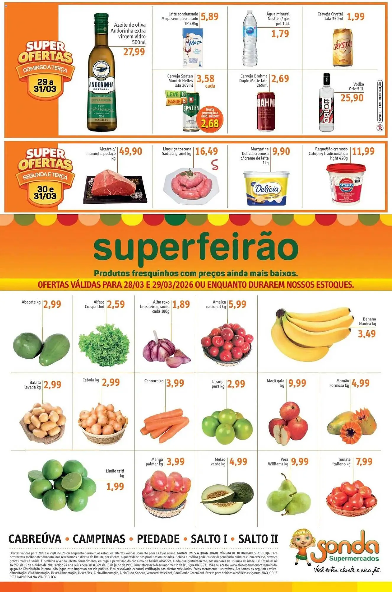 Encarte de Folheto Sonda 27 de março até 31 de março 2026 - Pagina 2