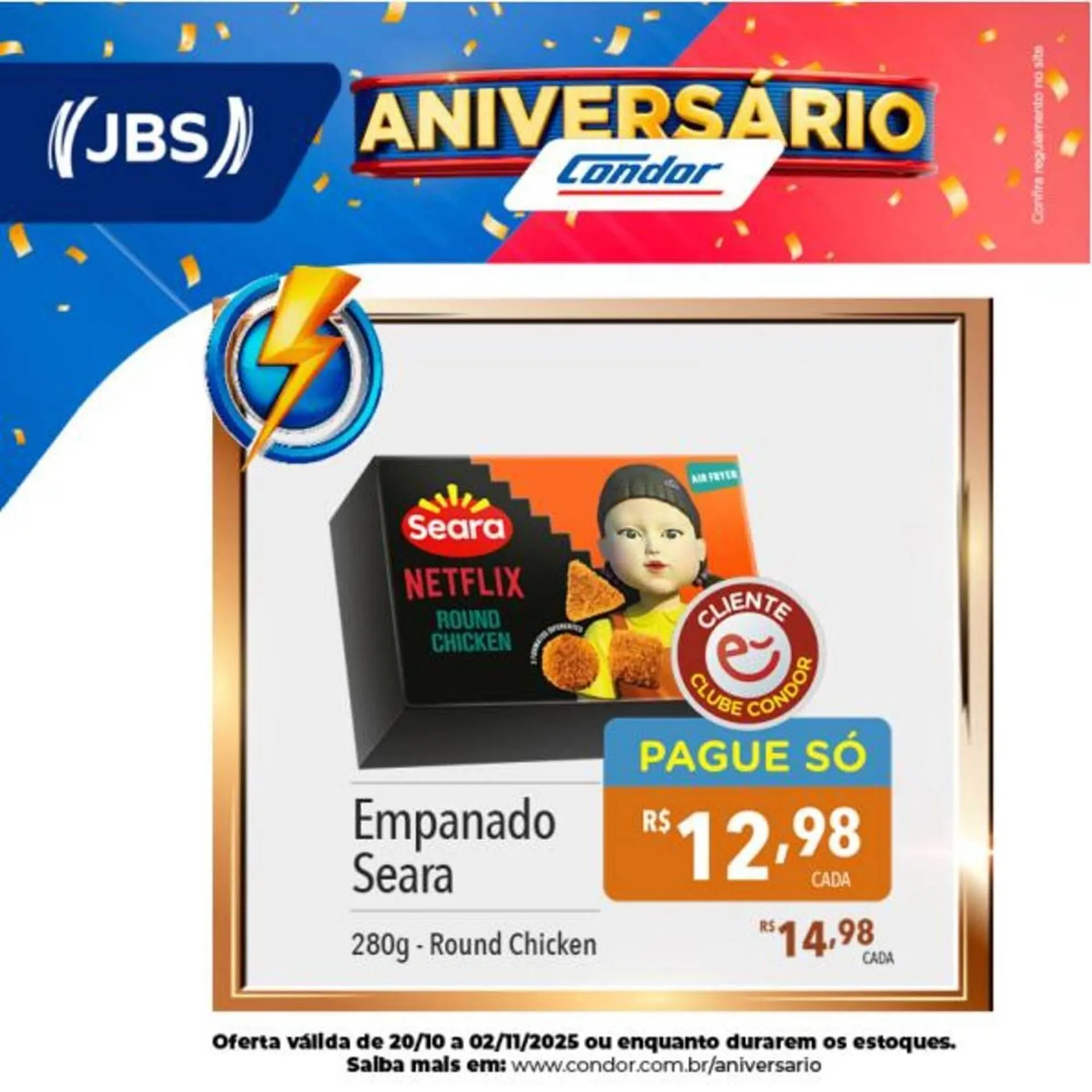 Encarte de Catálogo Supermercados Condor 28 de outubro até 31 de outubro 2025 - Pagina 21