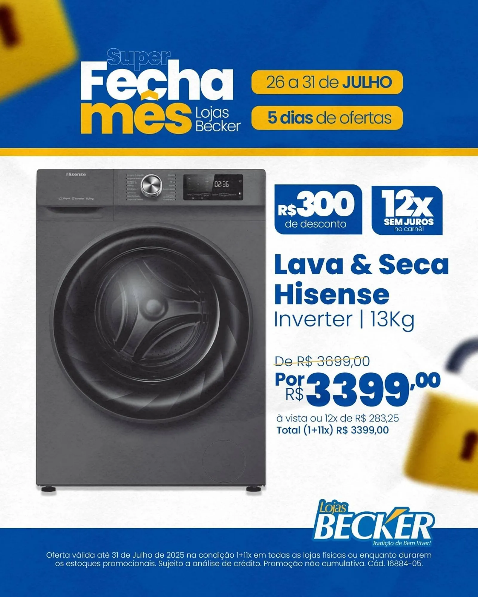 Encarte de Catálogo Lojas Becker 30 de julho até 31 de julho 2025 - Pagina 2