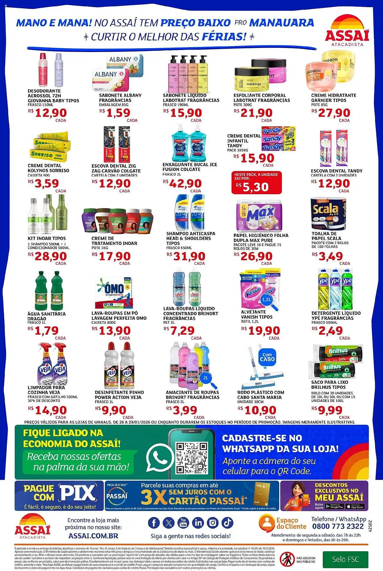 Encarte de Encarte Assaí Atacadista 26 de janeiro até 29 de janeiro 2026 - Pagina 4