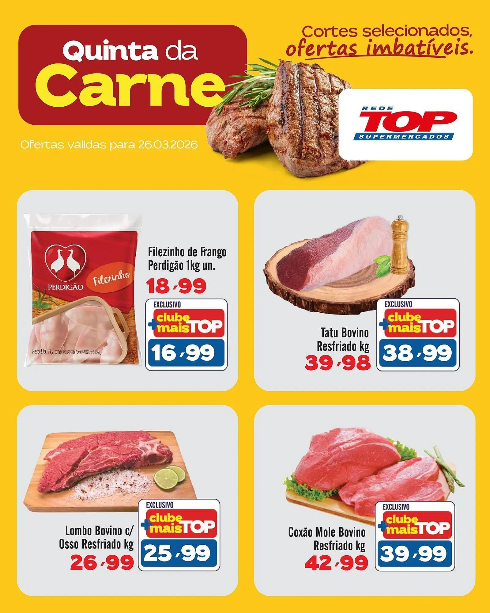 Encarte de Encarte Rede Top 26 de março até 26 de março 2026 - Pagina 4