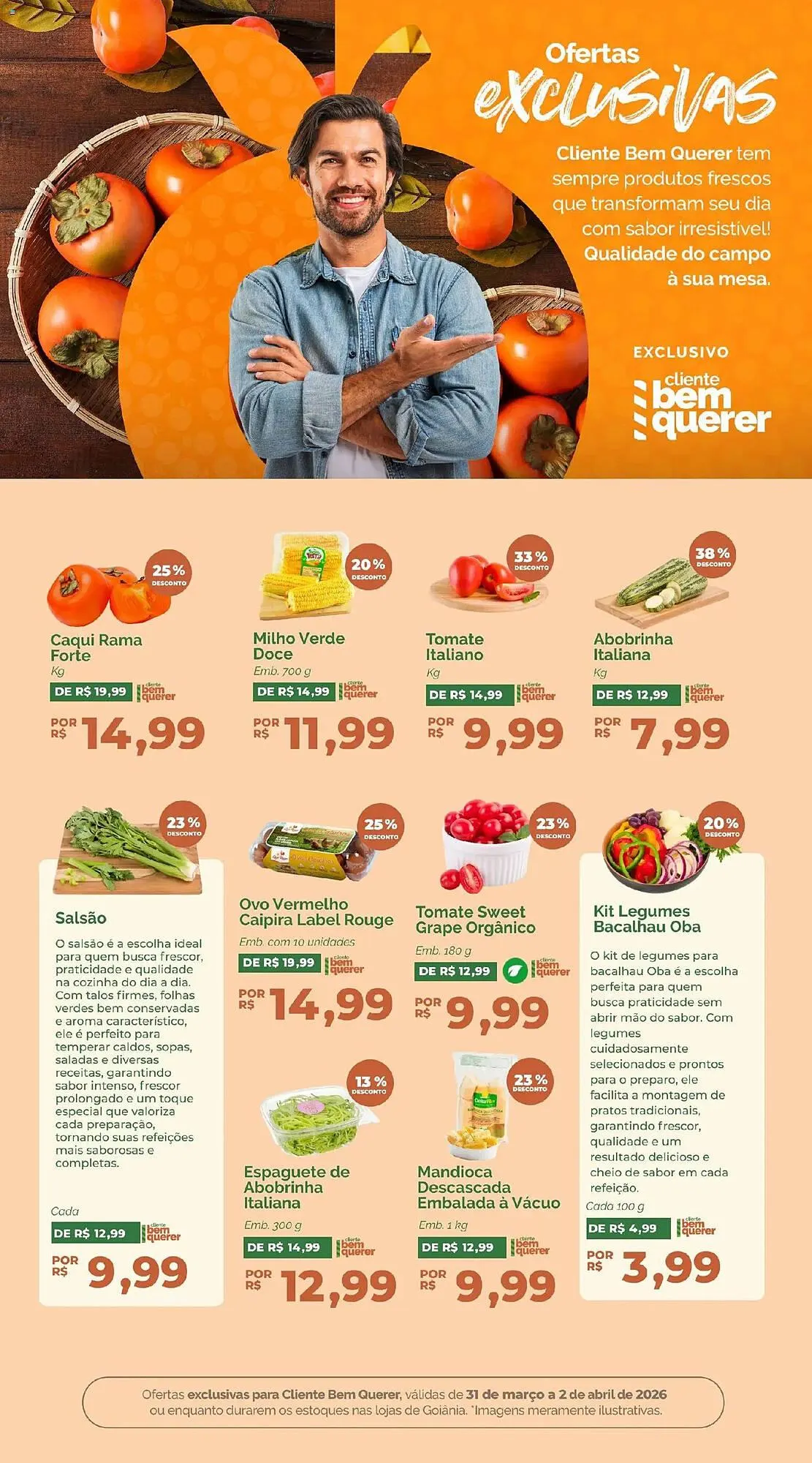 Encarte de Folheto Oba Hortifruti 31 de março até 3 de abril 2026 - Pagina 4