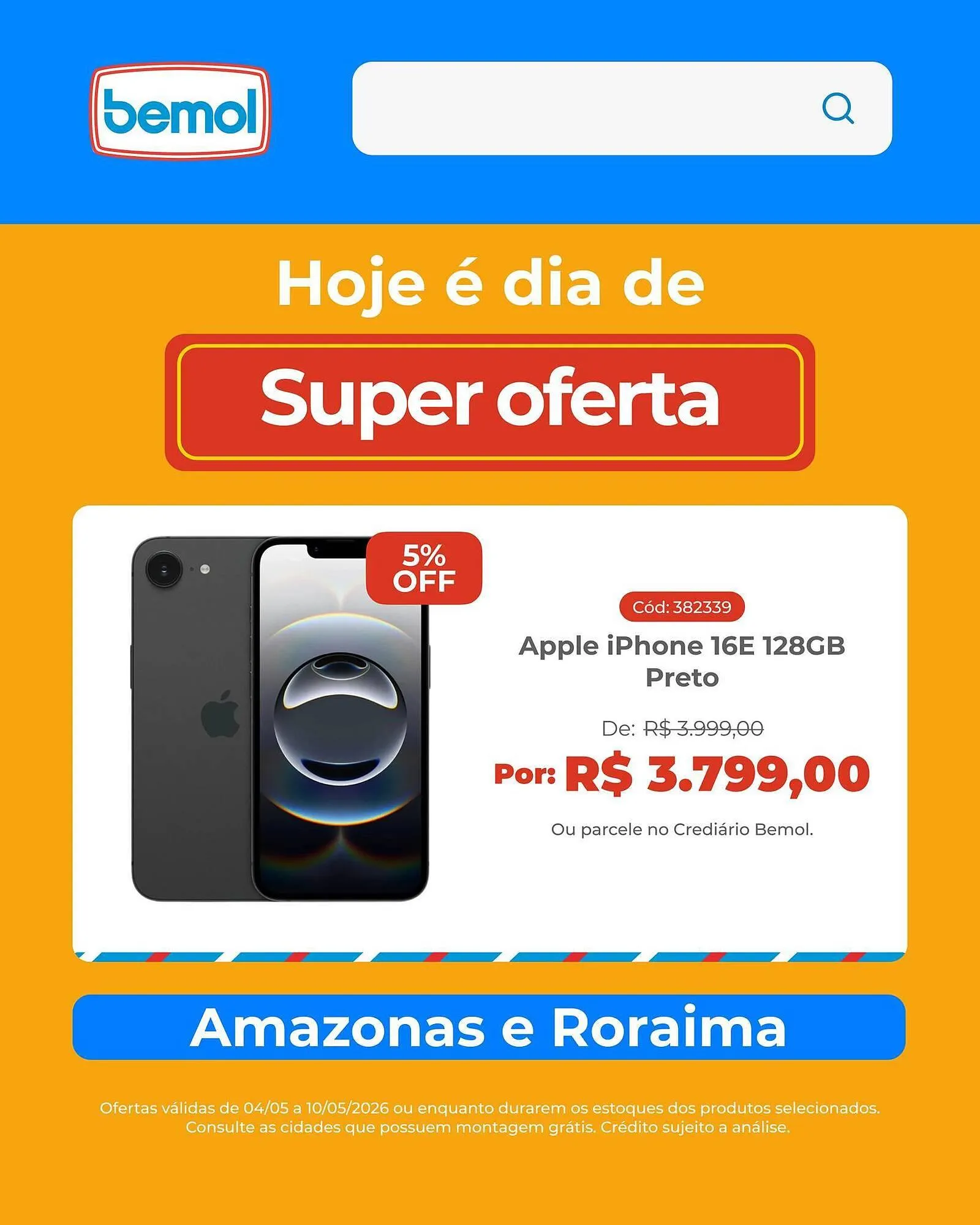 Encarte de Encarte Bemol 5 de maio até 10 de maio 2026 - Pagina 5