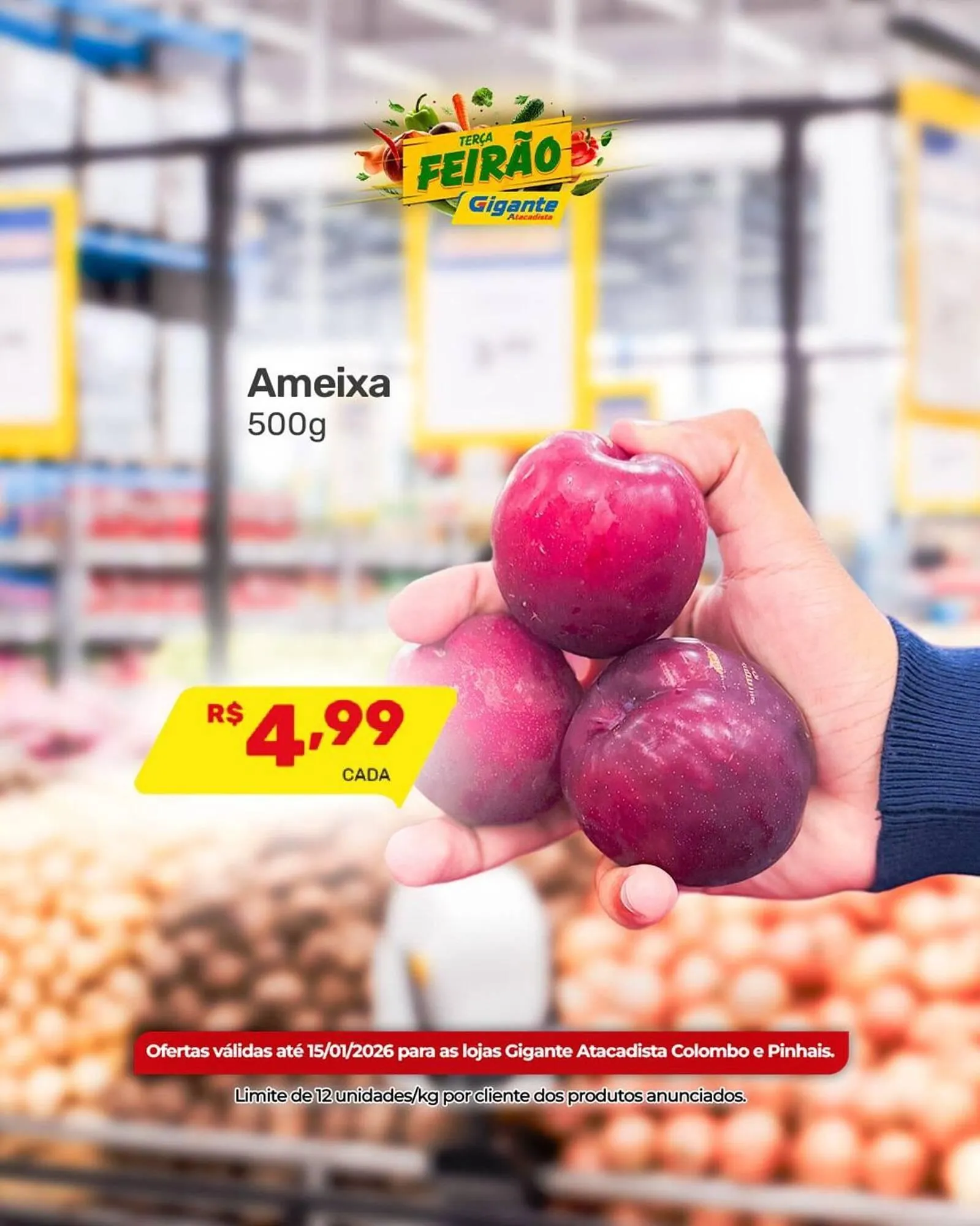 Encarte de Encarte Gigante Atacadista 14 de janeiro até 15 de janeiro 2026 - Pagina 3