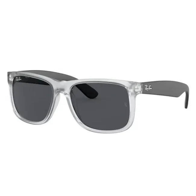 Óculos de sol Ray Ban, modelo RB4165, cor Transparente, tamanho 55