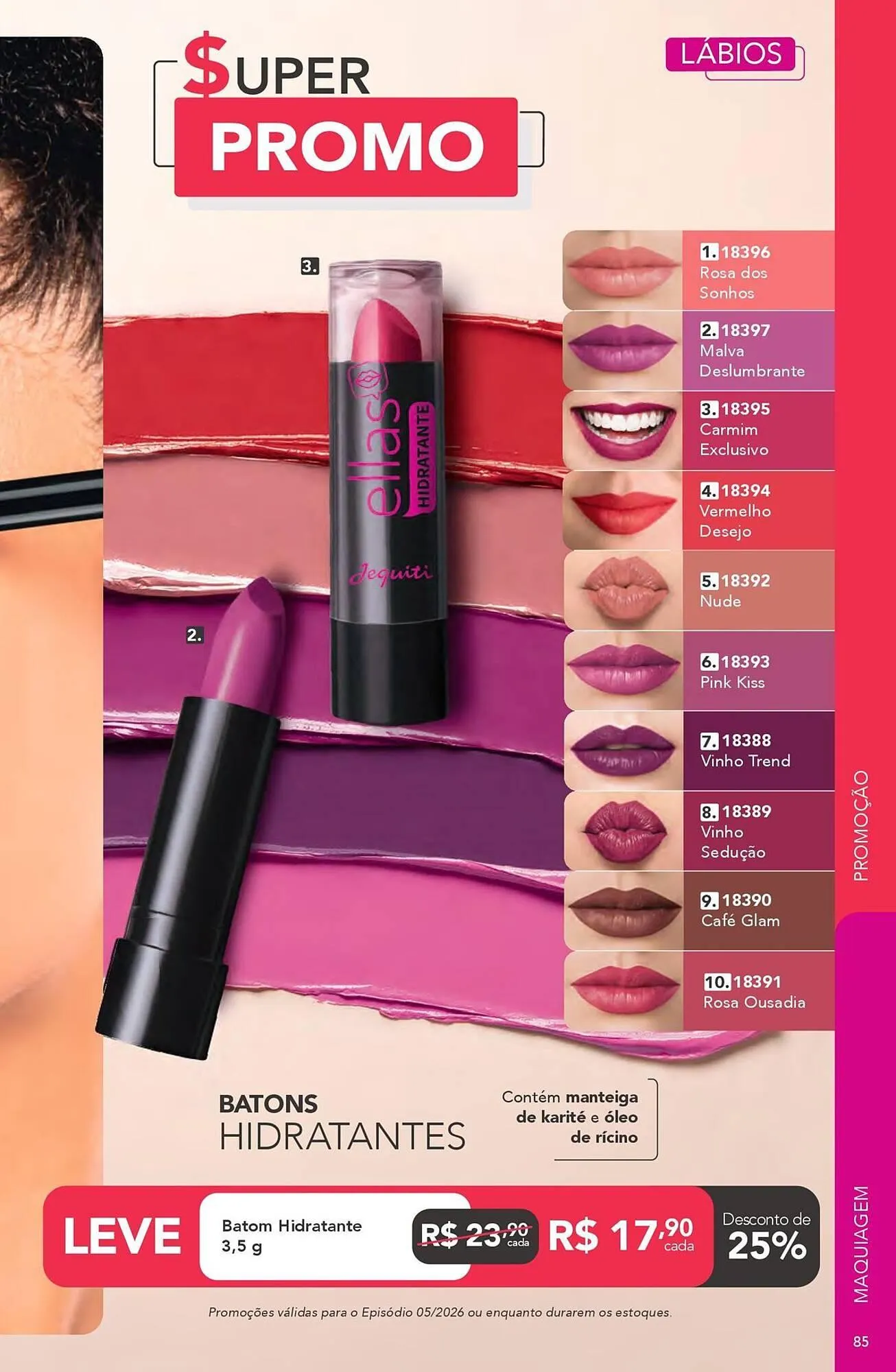 Encarte de Catálogo Jequiti 1 de maio até 31 de maio 2026 - Pagina 85