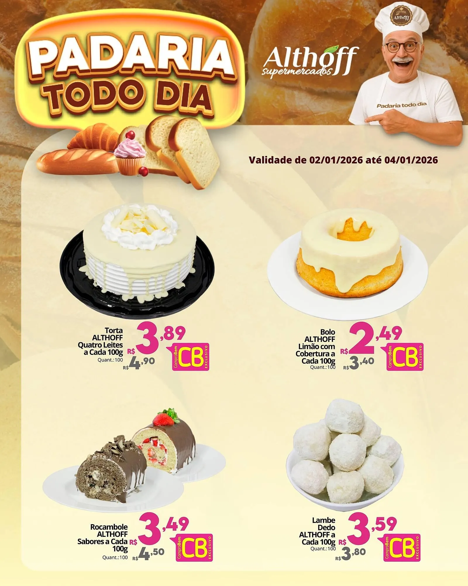 Encarte de Encarte Althoff Supermercados 2 de janeiro até 4 de janeiro 2026 - Pagina 1