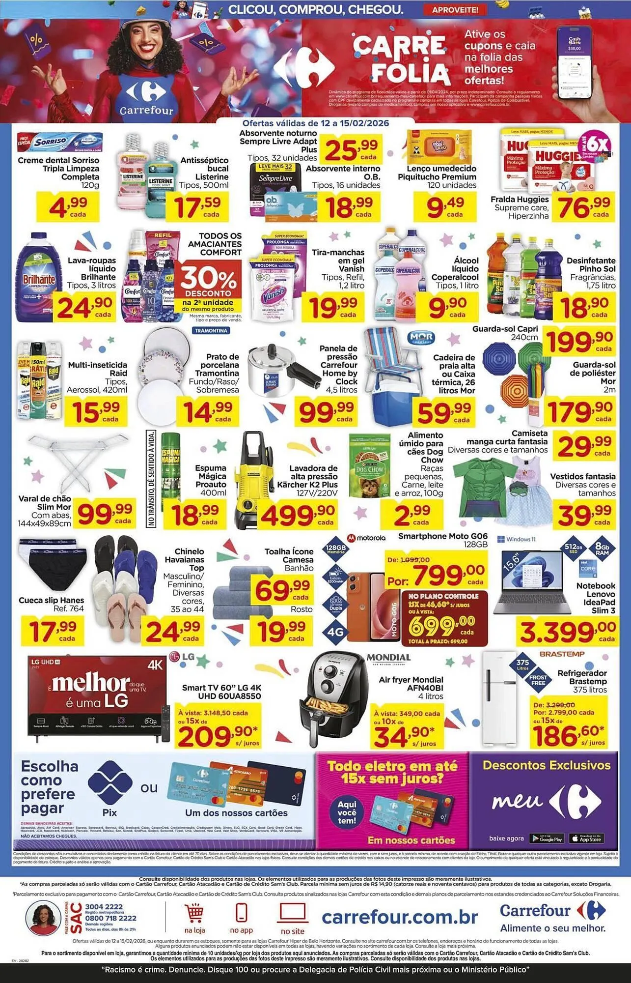 Encarte de Folheto Carrefour 12 de fevereiro até 15 de fevereiro 2026 - Pagina 3