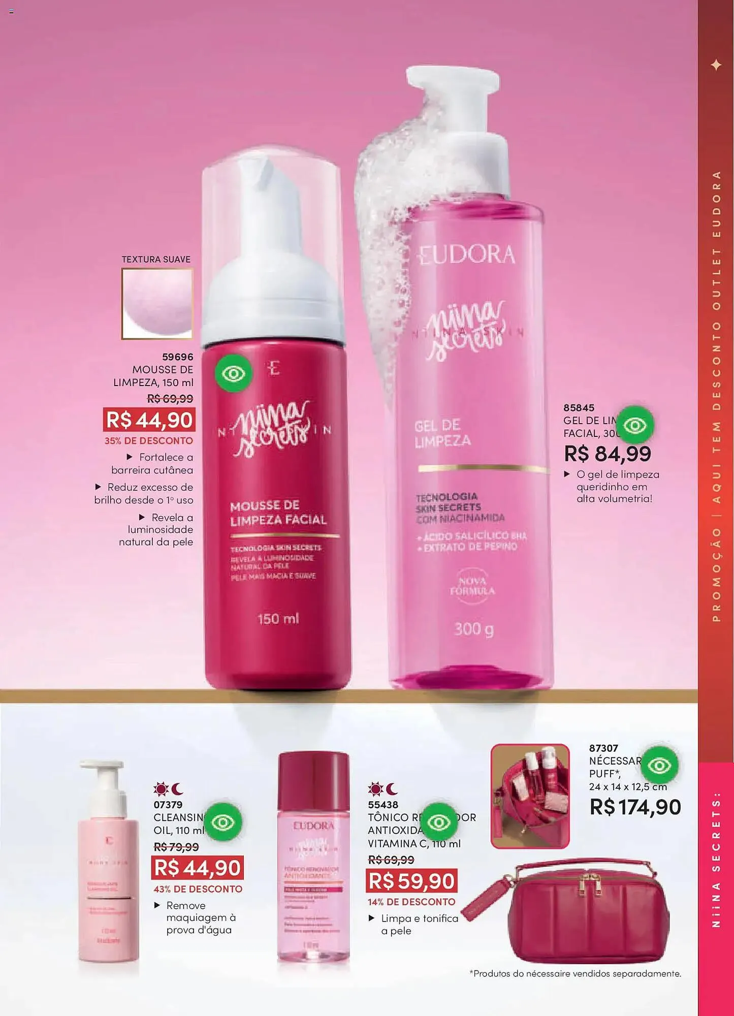 Encarte de Catálogo Eudora 8 de janeiro até 31 de janeiro 2026 - Pagina 76