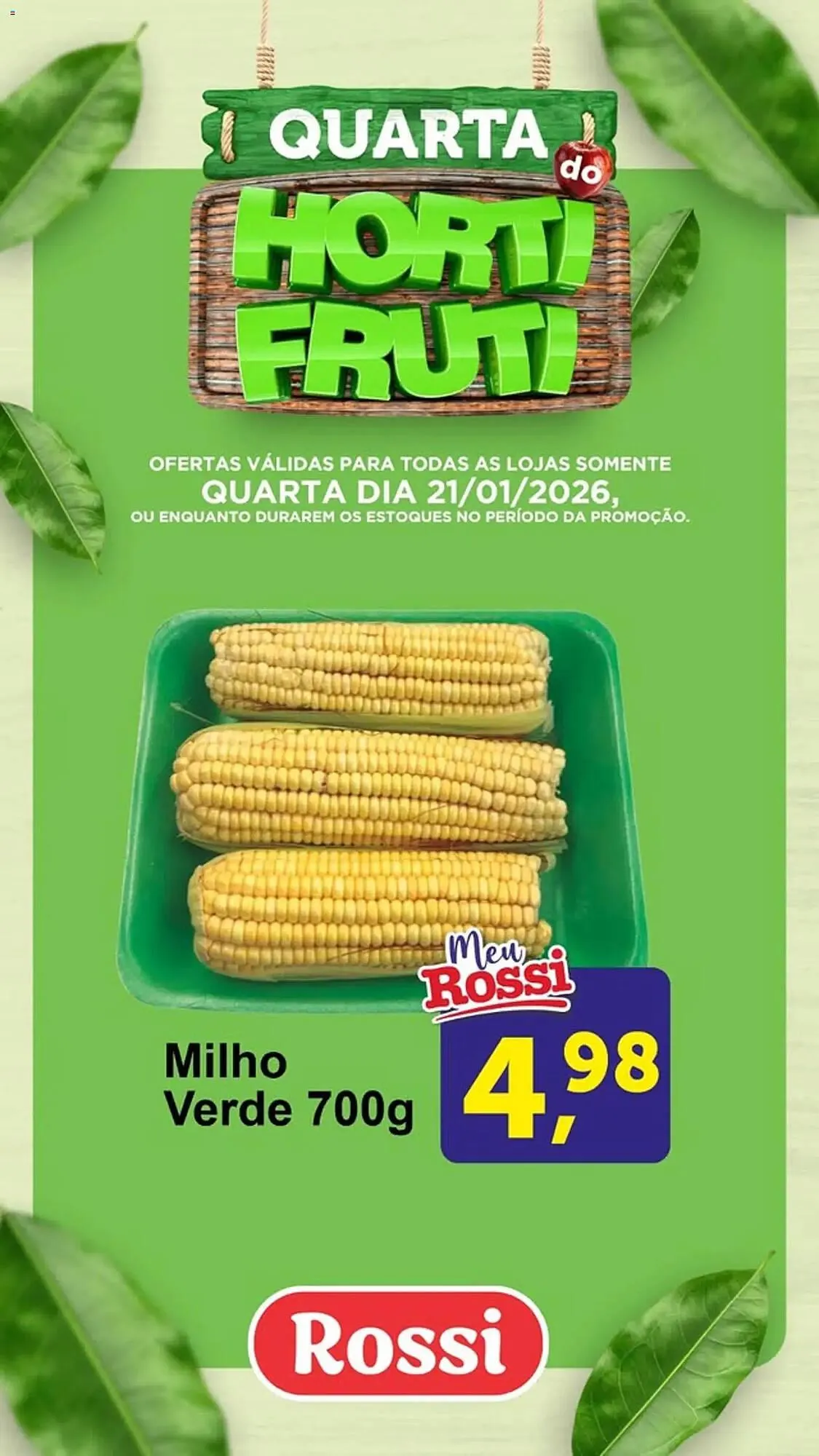 Encarte de Folheto Rossi Supermercado 21 de janeiro até 21 de janeiro 2026 - Pagina 4