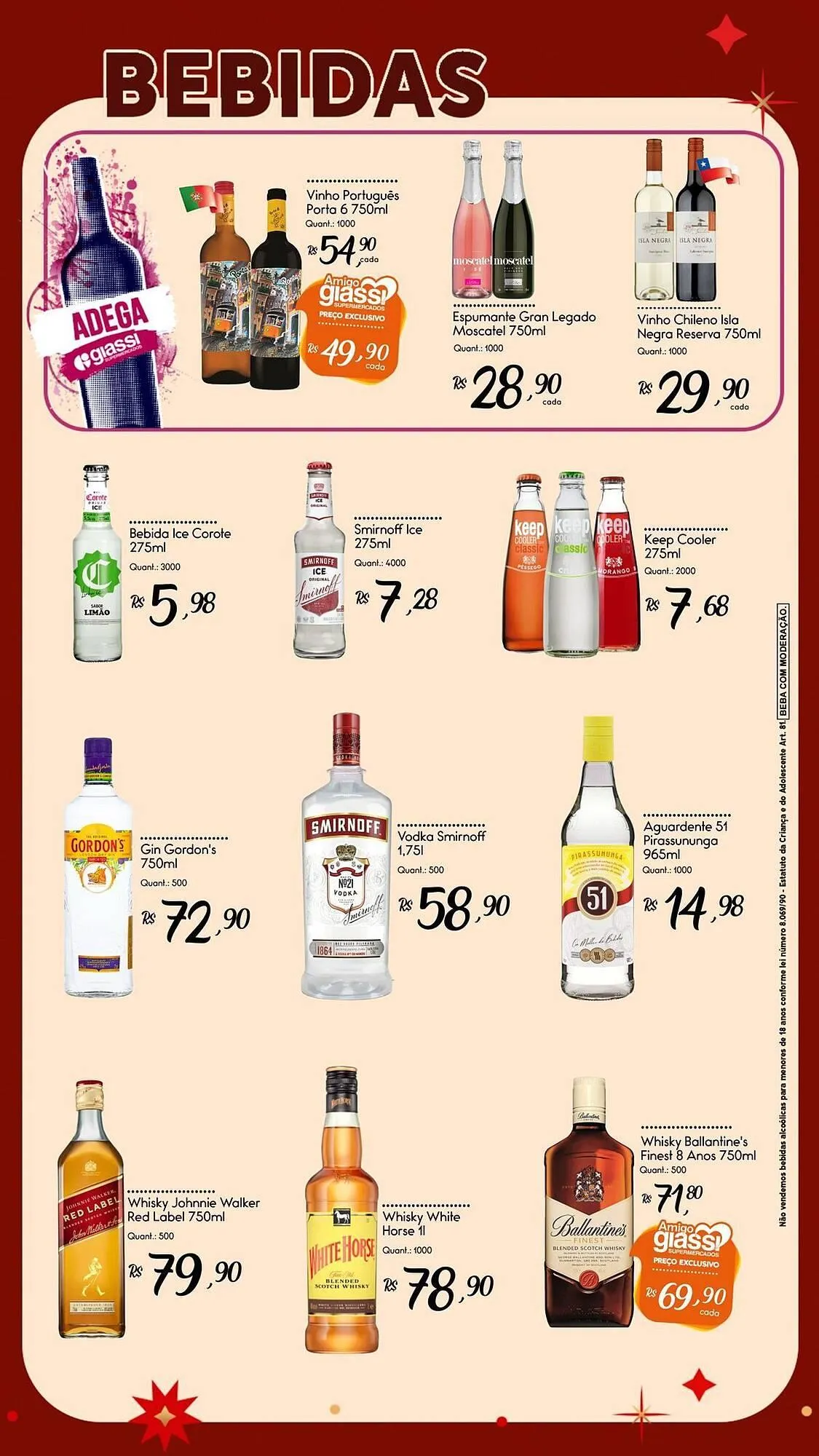 Encarte de Encarte Giassi Supermercados 21 de novembro até 4 de dezembro 2025 - Pagina 3