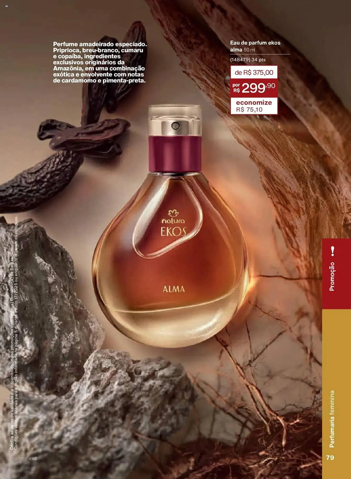 Encarte de Catálogo Natura 14 de outubro até 4 de novembro 2025 - Pagina 79
