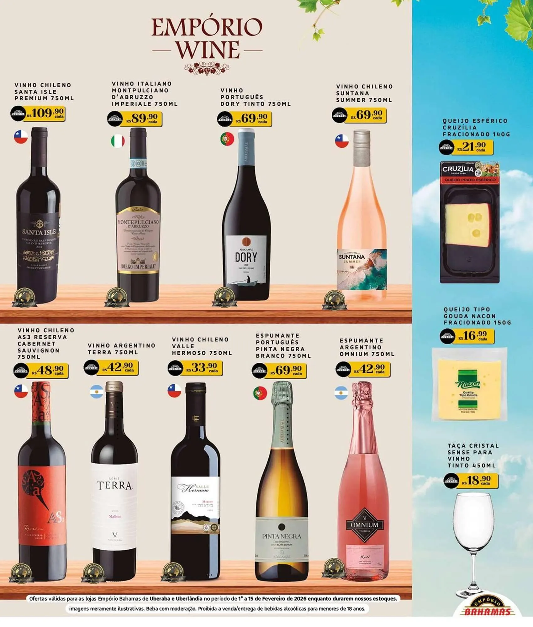 Encarte de Catálogo Empório Bahamas 1 de fevereiro até 15 de fevereiro 2026 - Pagina 3