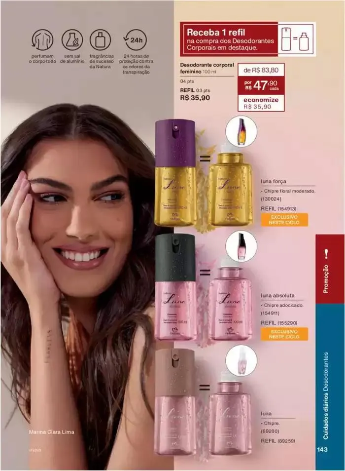 Encarte de Revista Natura Ciclo 18 11 de novembro até 31 de dezembro 2024 - Pagina 48