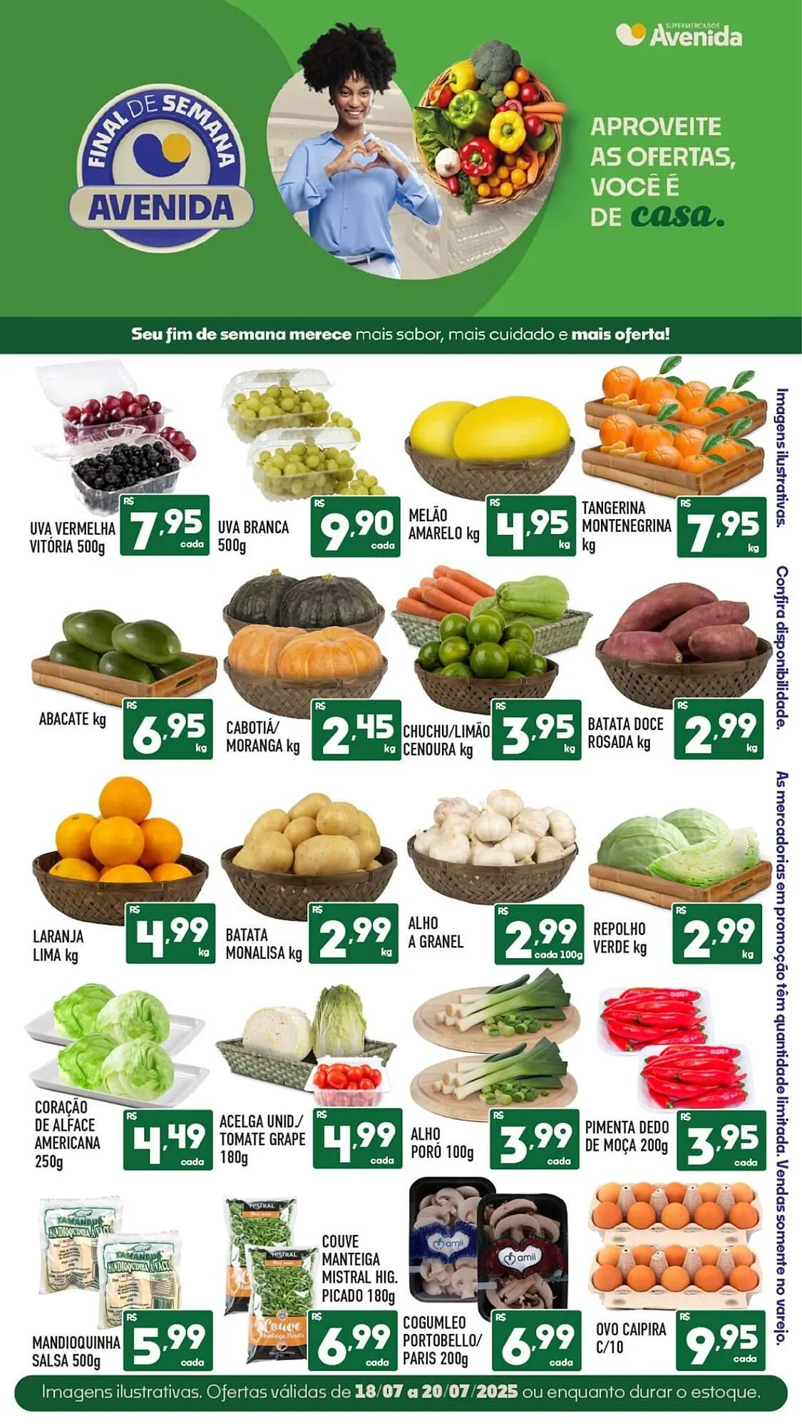 Encarte de Catálogo Supermercados Avenida 18 de julho até 24 de julho 2025 - Pagina 2