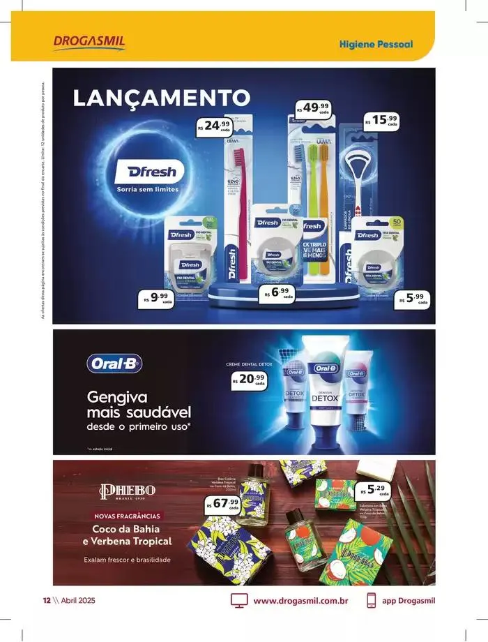 Encarte de Abril de 2025 9 de abril até 1 de maio 2025 - Pagina 12