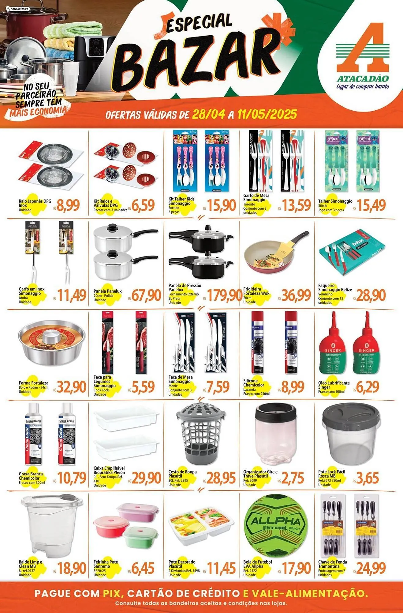 Encarte de Catálogo Atacadão 2 de maio até 11 de maio 2025 - Pagina 1