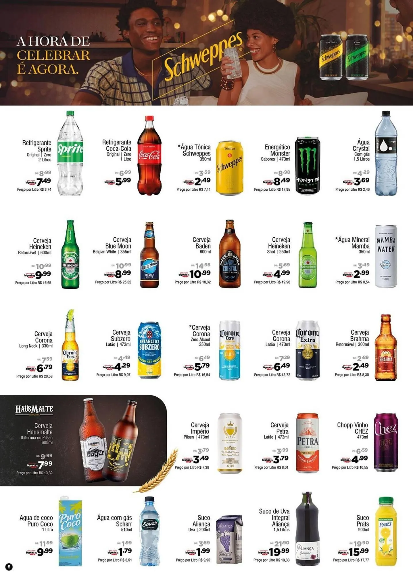 Encarte de Catálogo Big Mais Supermercados 10 de dezembro até 6 de janeiro 2026 - Pagina 6