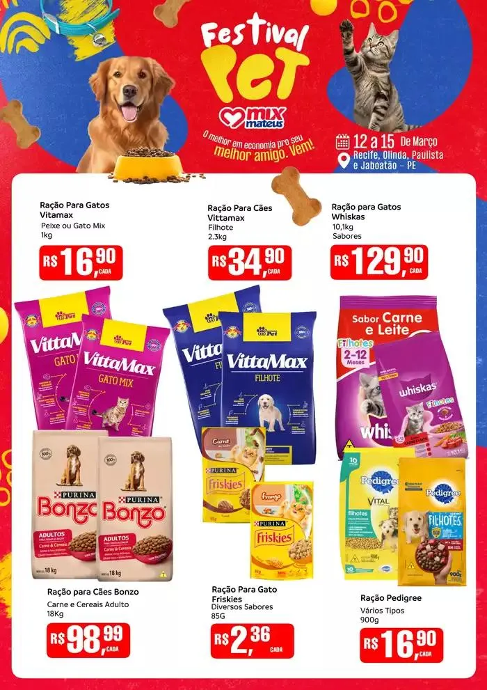 Encarte de Ofertas especiais para você 12 de março até 15 de março 2025 - Pagina 1