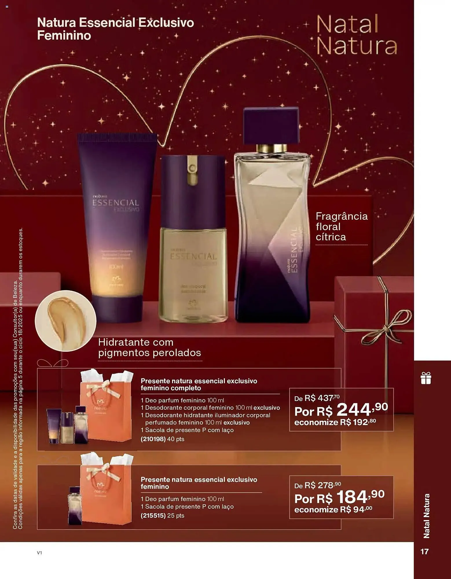 Encarte de Catálogo Natura 30 de outubro até 27 de novembro 2025 - Pagina 17